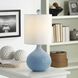 Signature 16.5 inch 60 watt Blue Table Lamp Portable Light