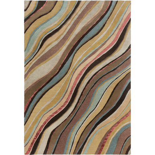 Artist Studio 156 X 108 inch Medium Brown Rug in 9 x 13, Rectangle