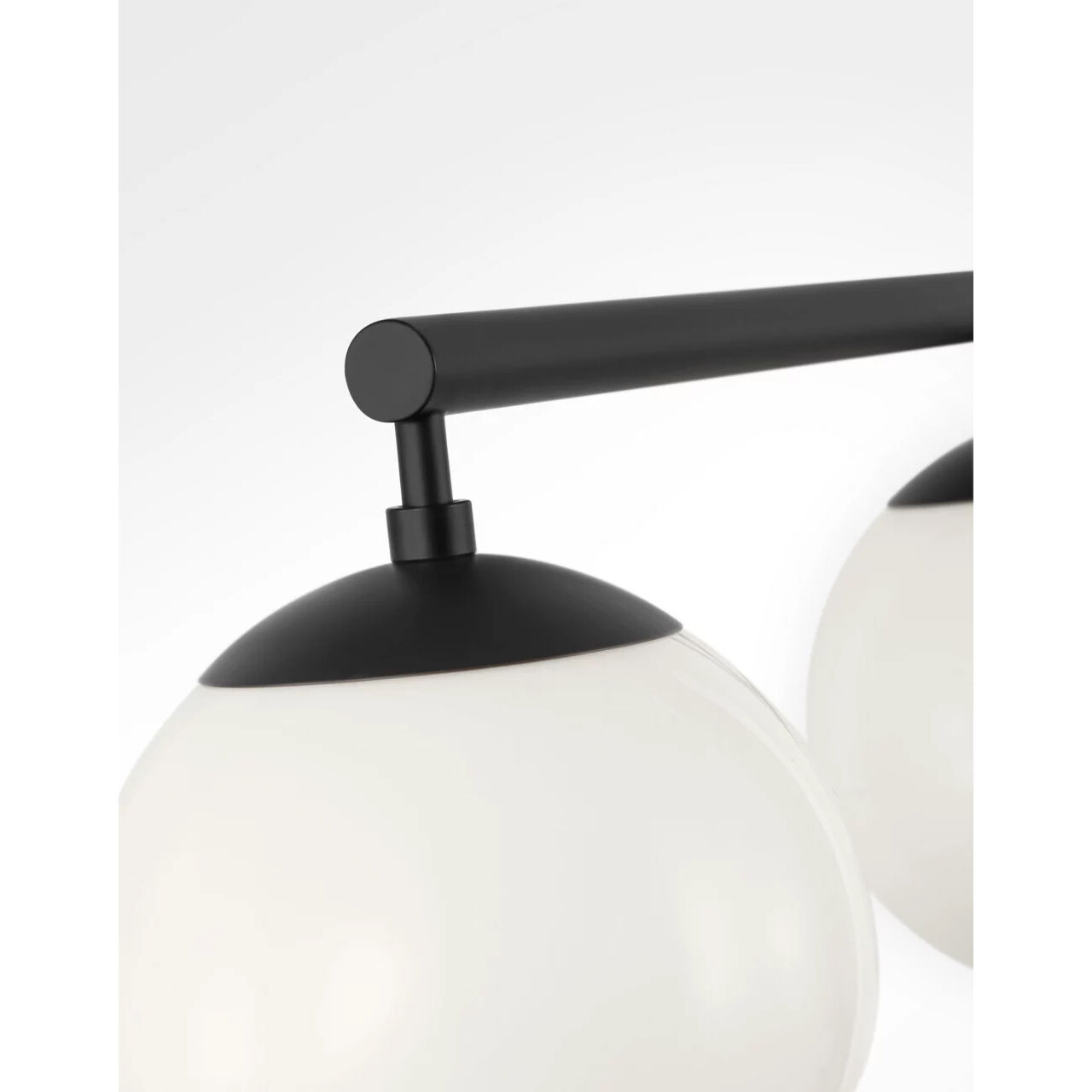 Nube 4 Light 48 inch Midnight Black Linear Chandelier Ceiling Light in Standard