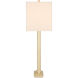 Whistledown 31.25 inch 150 watt Brass Table Lamp Portable Light