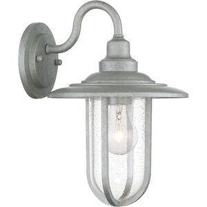 Signal Park 1 Light 13 inch Galvanized Outdoor Wall Mount, Great Outdoors