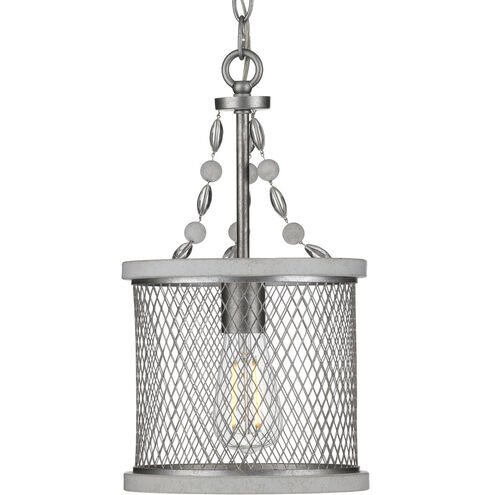 Austelle 1 Light 9 inch Galvanized Mini-Pendant Ceiling Light