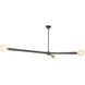 Talon 3 Light 51.25 inch Oil Rubbed Bronze Chandelier Ceiling Light