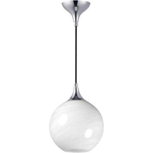 Neve 1 Light 9 inch Polished Chrome Single Pendant Ceiling Light