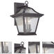 Aiken 2 Light 13 inch Black Coral Exterior Wall Mount