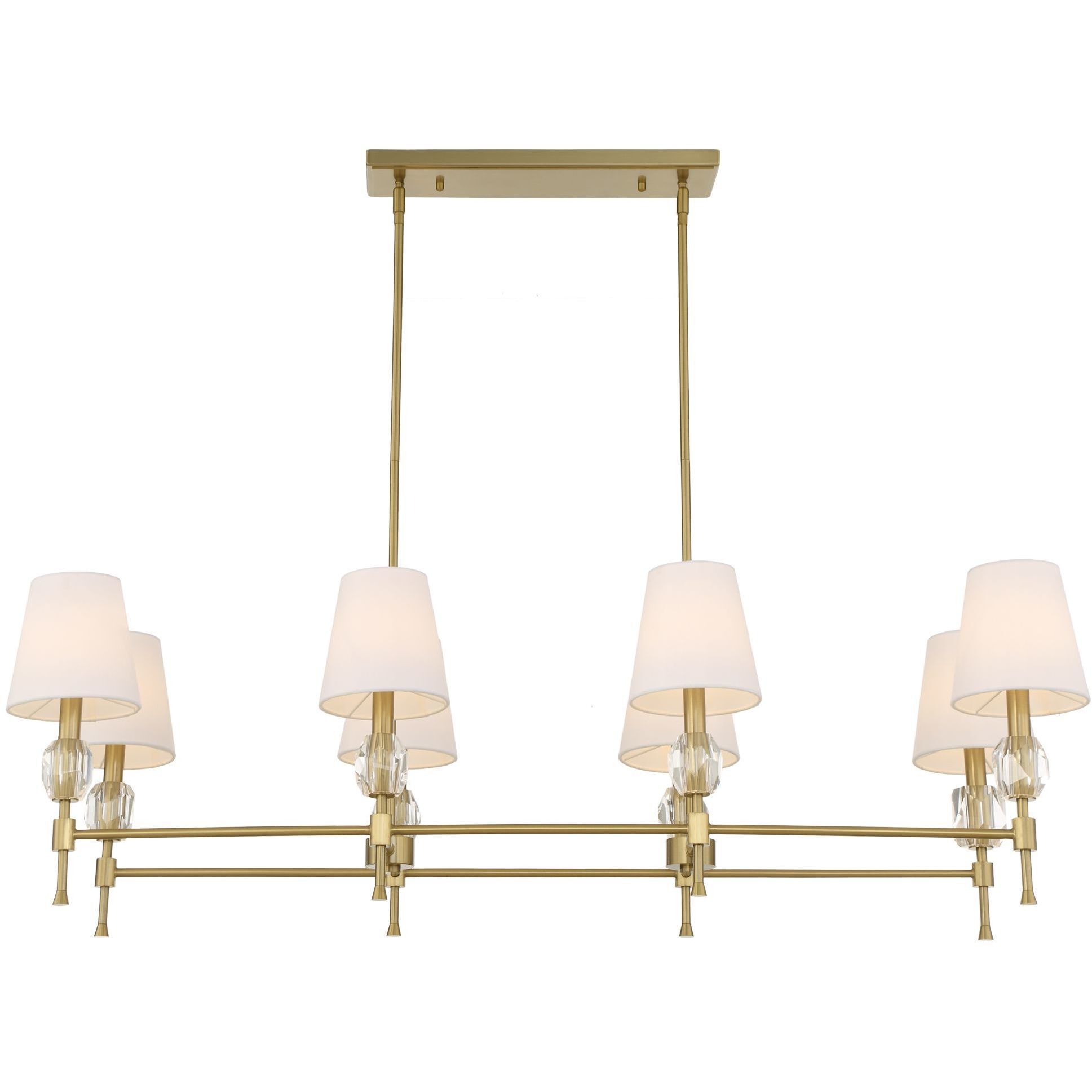Arques Linear Chandelier Ceiling Light