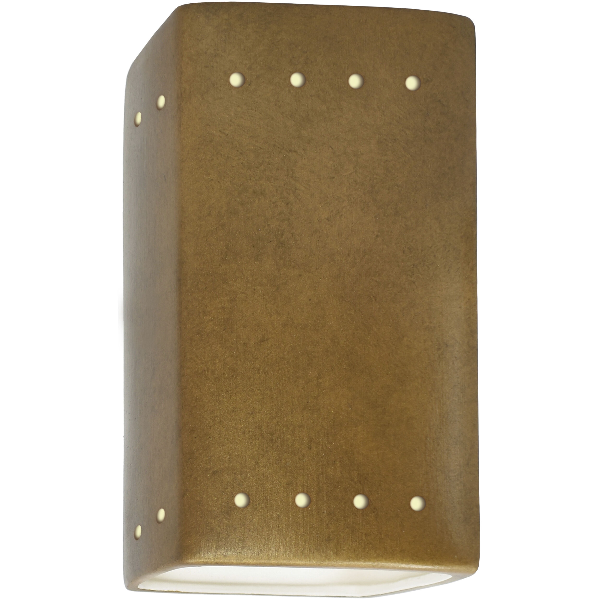 Ambiance LED 5.25 inch Antique Gold Wall Sconce Wall Light