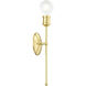 Lansdale 1 Light 5 inch Polished Brass ADA Sconce Wall Light