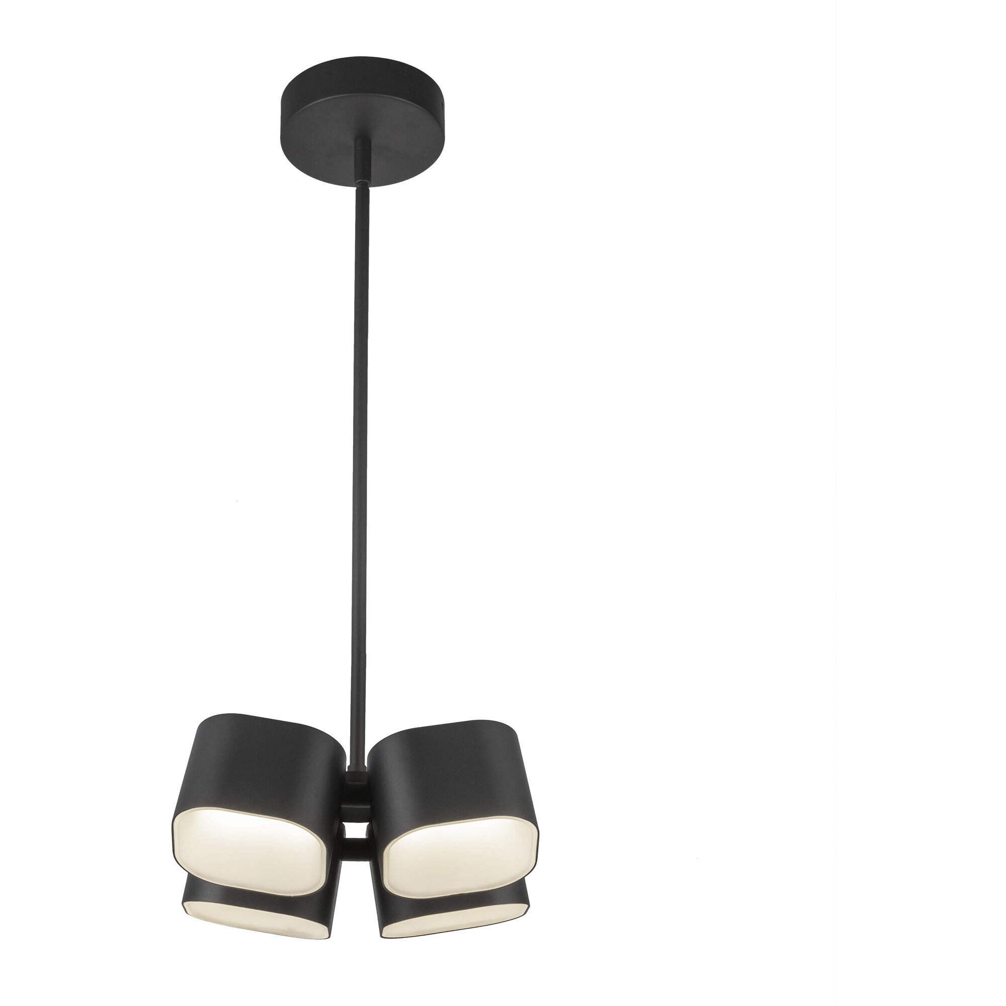 Arena LED 11.5 inch Black Pendant Ceiling Light