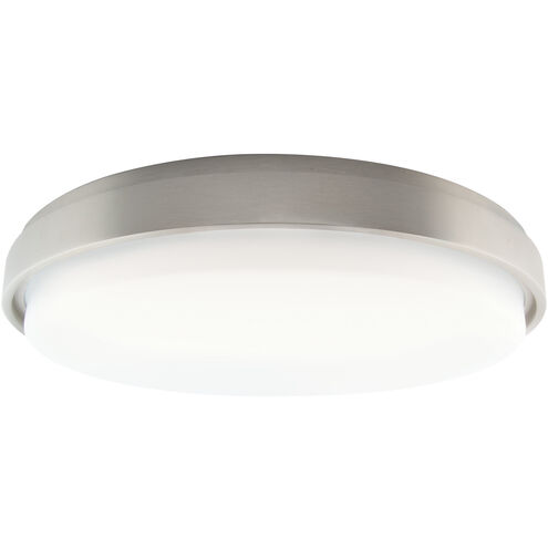 Zenith LED 15 inch Titanium Flush Mount Ceiling Light in 3000K, Does not have EM Backup Battery