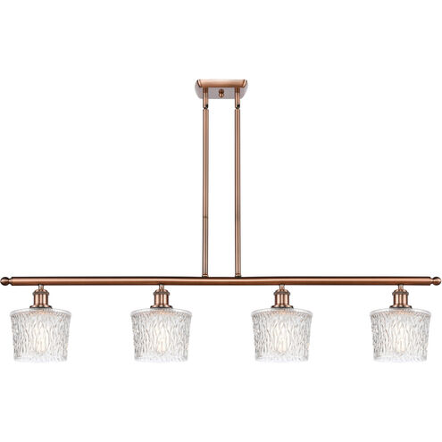 Ballston Niagra LED 48 inch Antique Copper Island Light Ceiling Light, Ballston