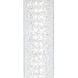 Quilla 63.75 inch 20 watt Chrome Floor Lamp Portable Light in Diamond
