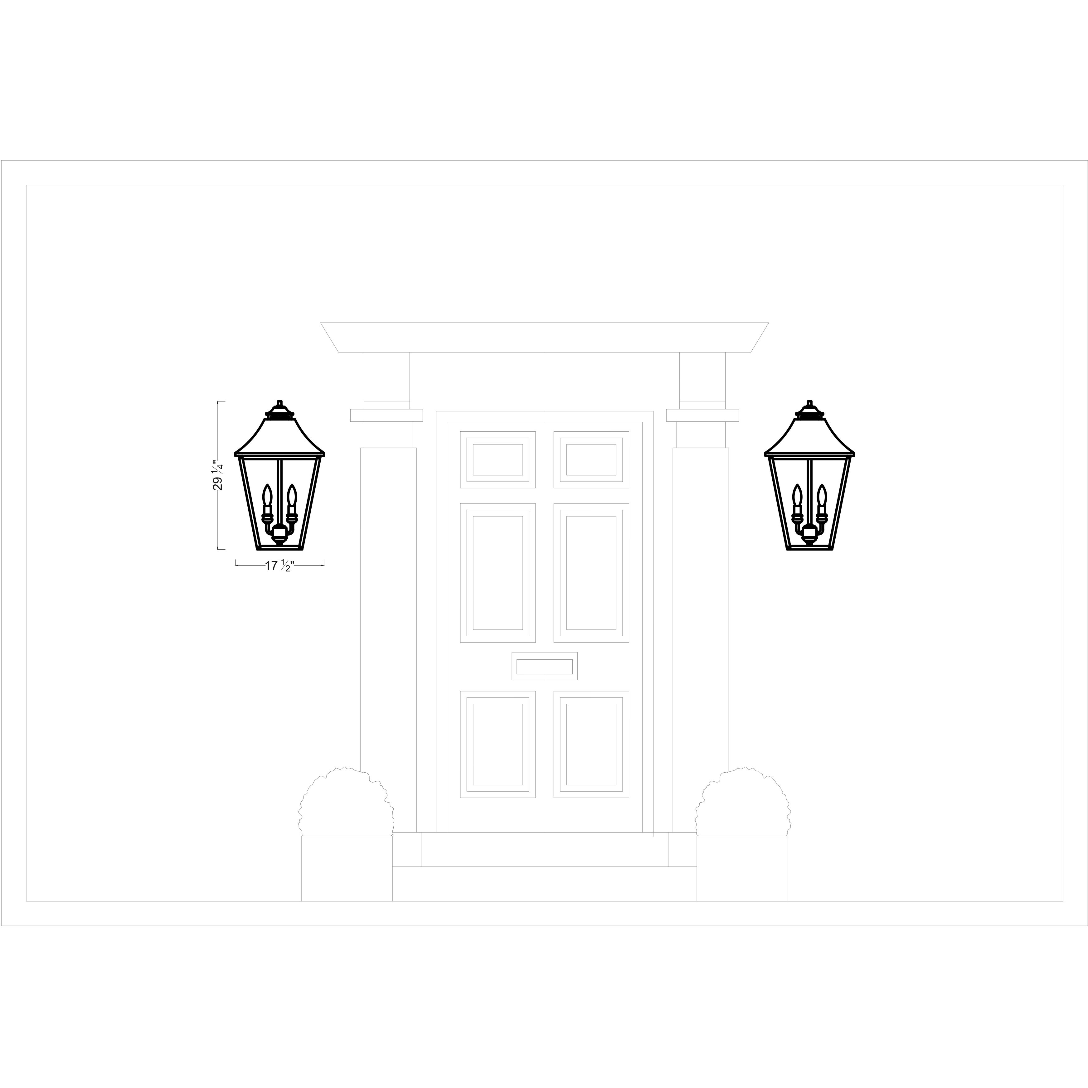 Sean Lavin Galena 4 Light 17.5 inch Sable Outdoor Pendant