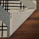 Sachin 114 X 79 inch Black/White Rug in 6 x 9