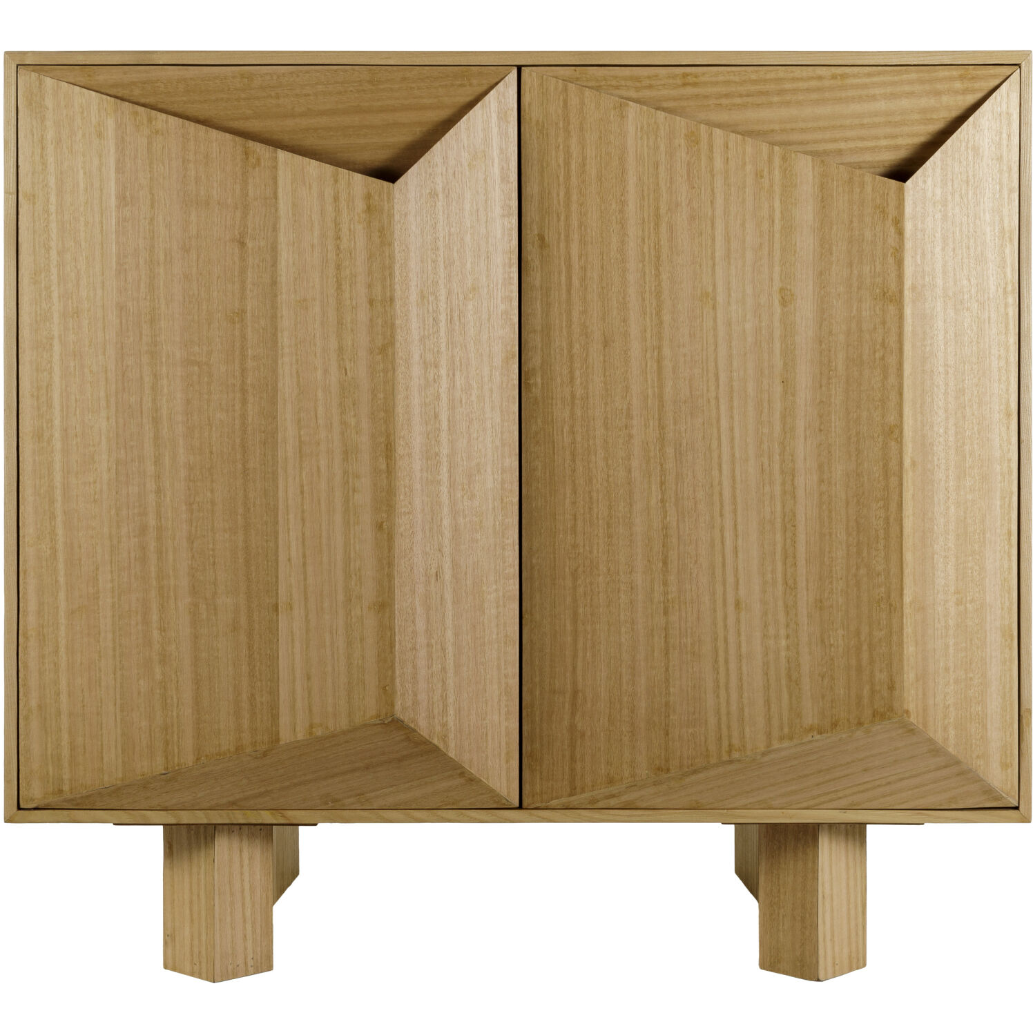 Scalene 35 X 18 inch Clear / Brown Sideboard