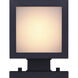 Madison 2 Light 20 inch Black Outdoor Wall Light 
