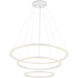 Chalice LED 31 inch White Chandelier Ceiling Light