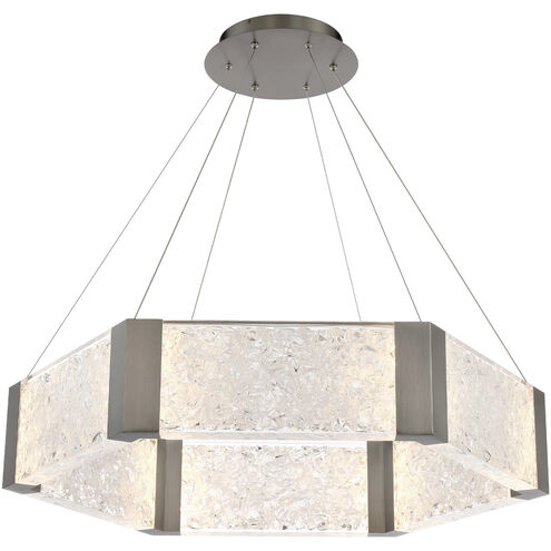Forever LED 29.44 inch Antique Nickel Chandelier Ceiling Light