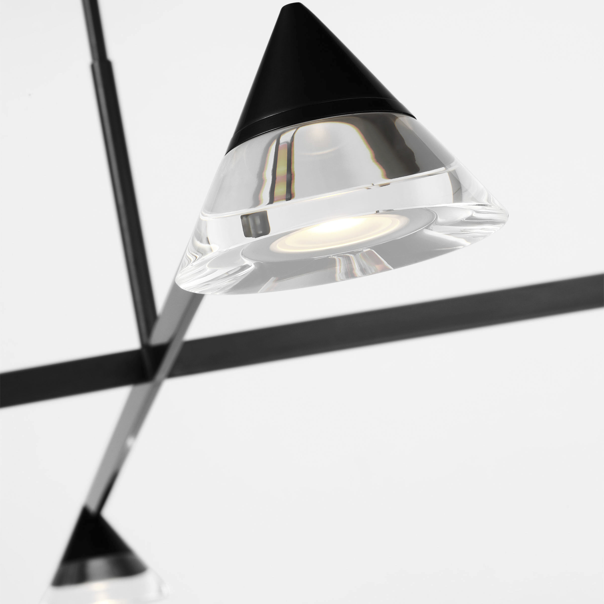 Sean Lavin Midrand LED 52 inch Bronze Chandelier Ceiling Light