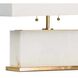 Ali 16.5 inch 100.00 watt Natural Stone Table Lamp Portable Light