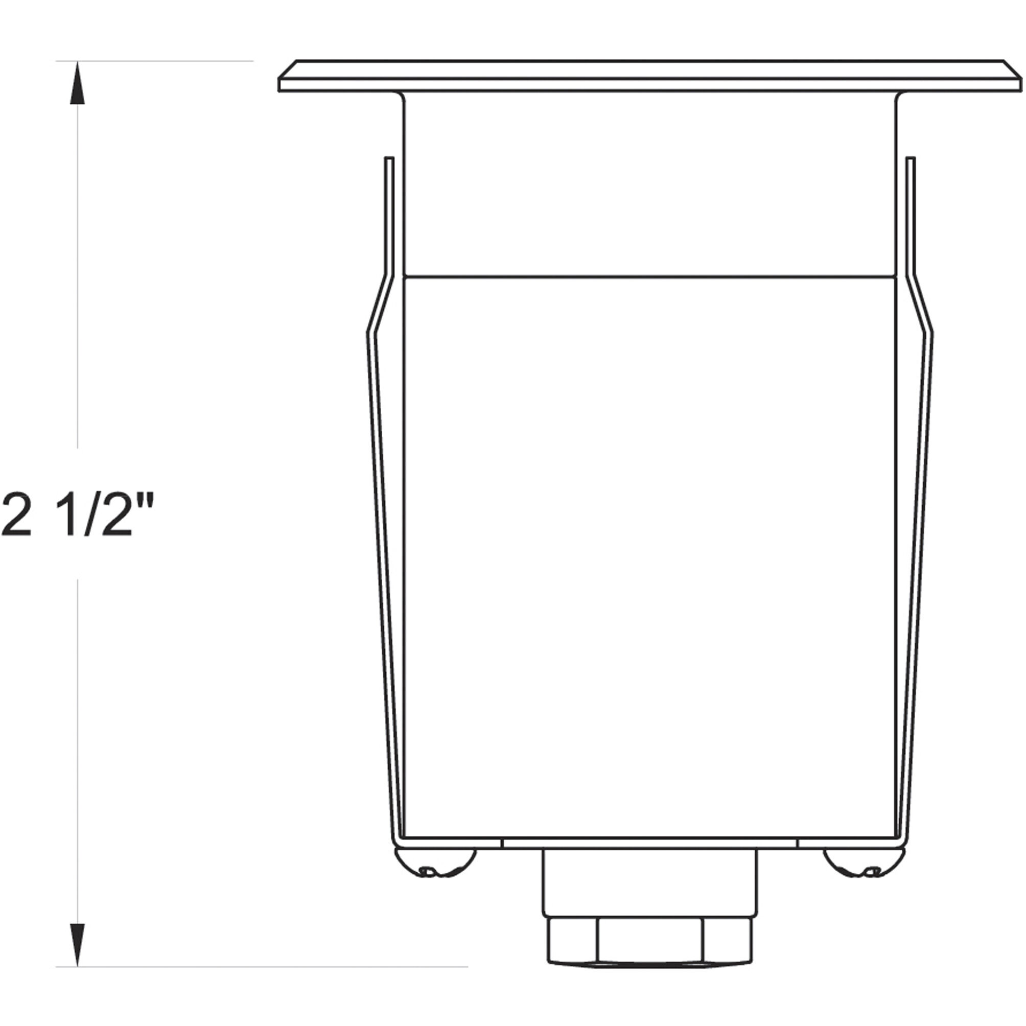 Sparta Tilt LED 2 inch Stainless Steel Landscape Wall Light, Round