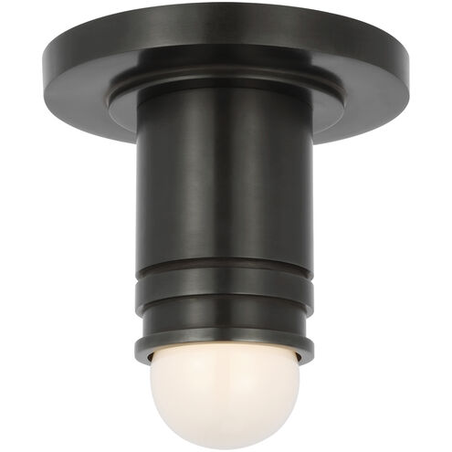 Thomas O'Brien Top Hat LED 2.75 inch Bronze Monopoint Flush Mount Ceiling Light