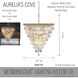 Aurelia's Cove 12 Light 28.5 inch Autumn White Pendant Ceiling Light