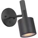 Rhoswen 1 Light 4.75 inch Matte Black Wallchiere Wall Light
