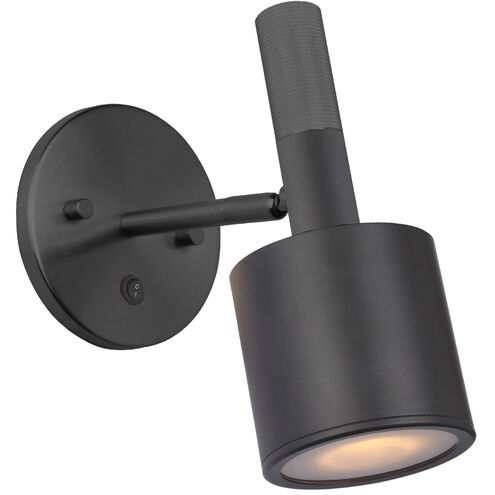 Rhoswen 1 Light 4.75 inch Matte Black Wallchiere Wall Light