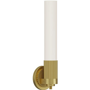 Alora Mood Rue 1 Light 4.63 inch Brushed Gold Bath Vanity Light Wall Light