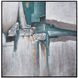 Color Split 61.75 X 61.75 inch Hand Painted Canvas