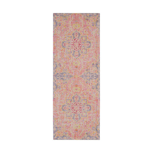 Hilario 94 X 36 inch Lilac Indoor Runner, Runner