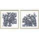 Waterside Collection Blue Framed Art
