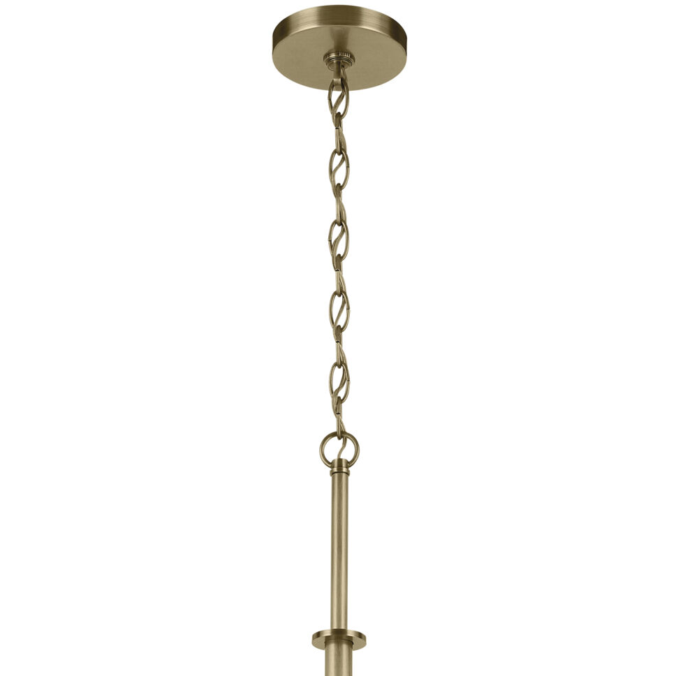 Crosby 9 Light Natural Brass Chandelier Ceiling Light