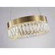 Canada LED 16 inch Gold Chandelier Ceiling Light