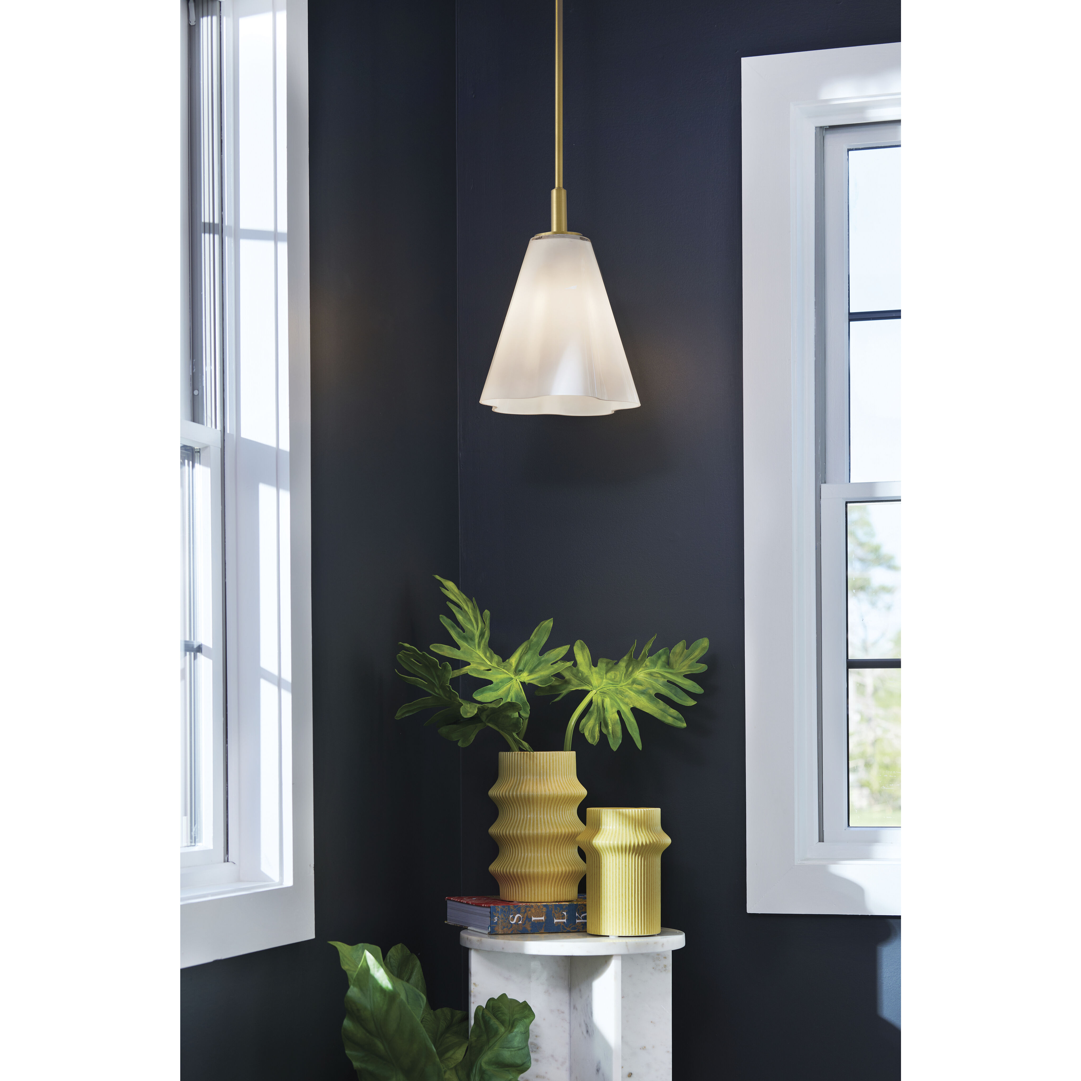 Honey 1 Light 11 inch Lacquered Brass Pendant Ceiling Light