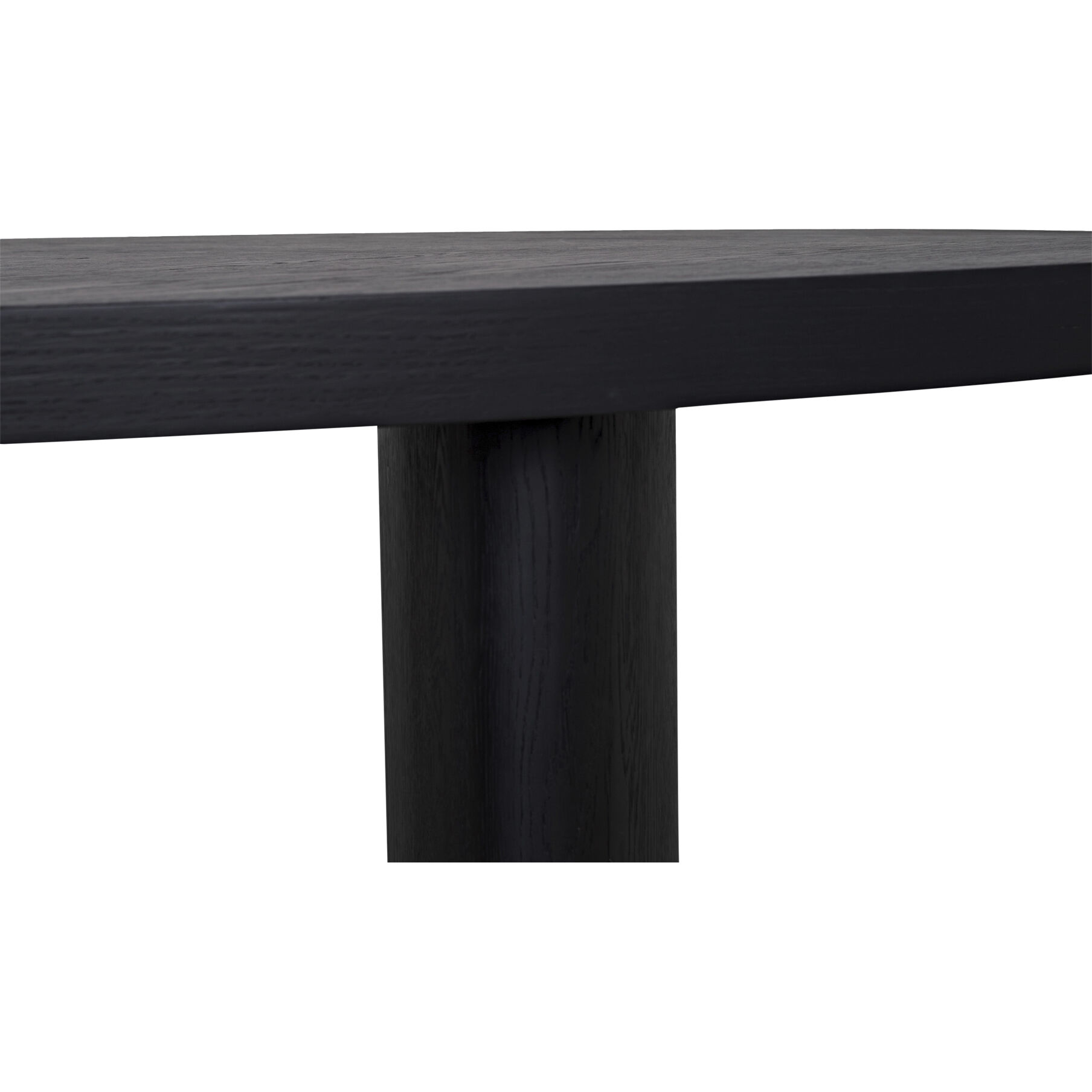 William 85.75 X 43.25 inch Black Dining Table