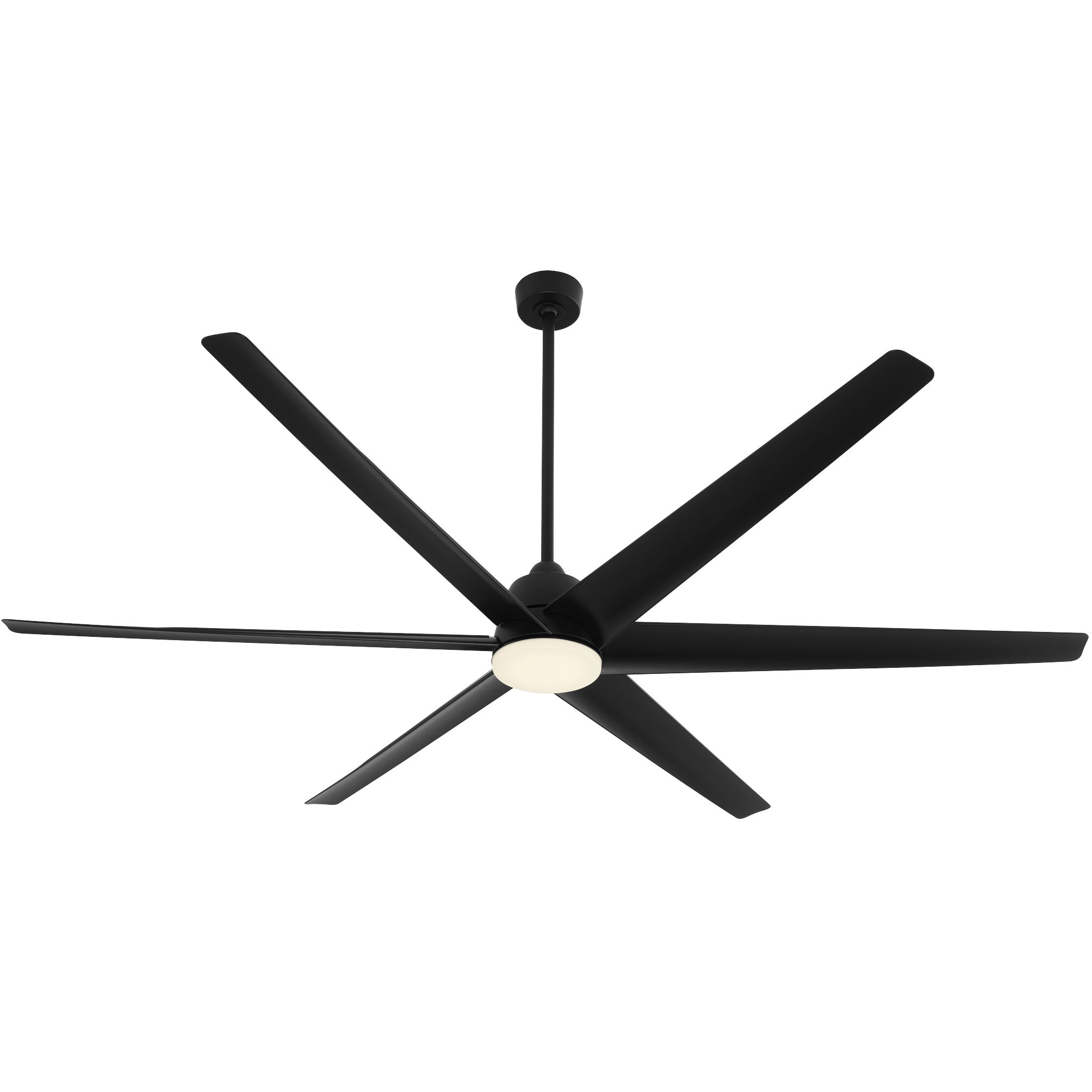 Spree 84 inch Matte Black Patio Fan