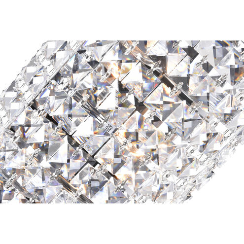 Colosseum 4 Light 6 inch Chrome Bathroom Sconce Wall Light