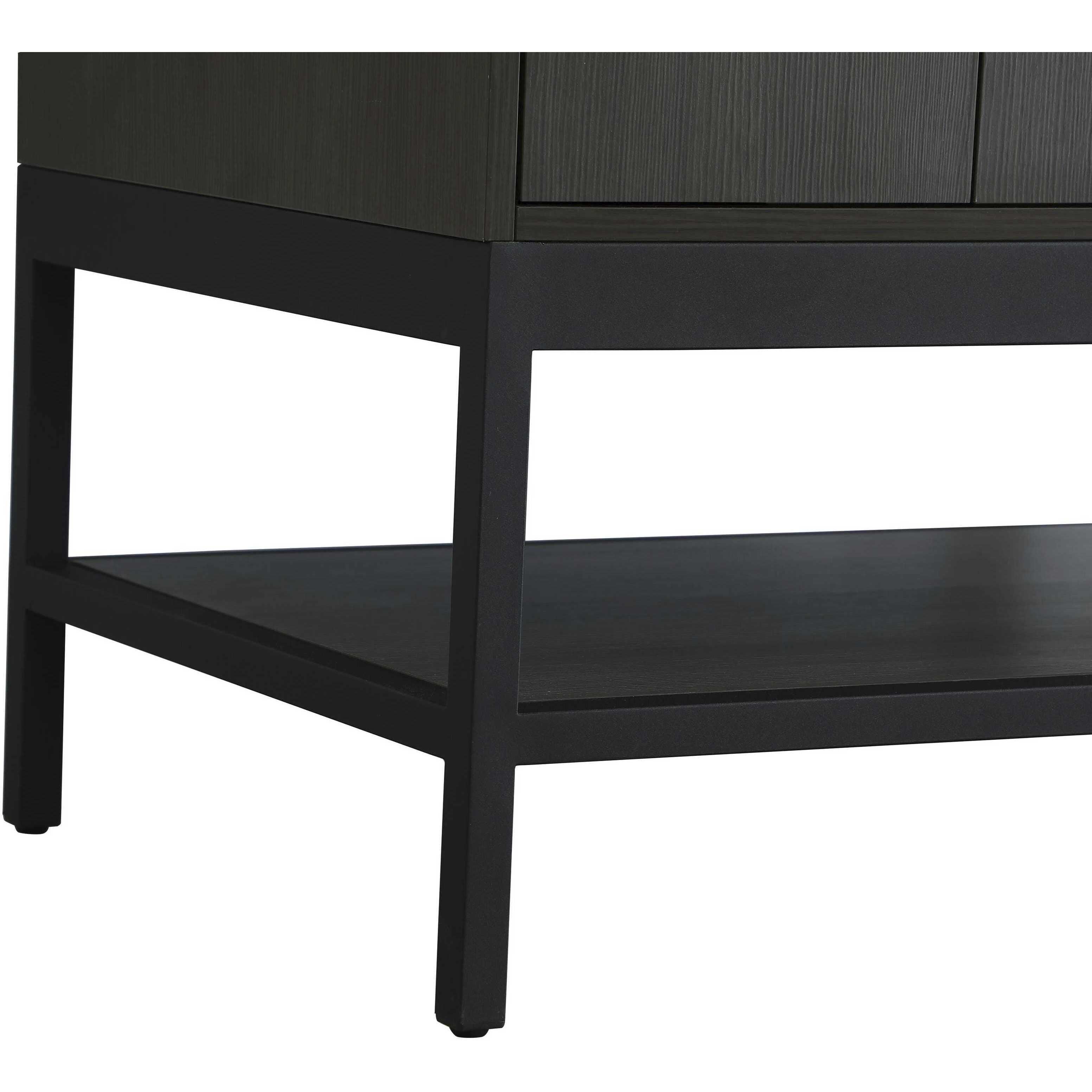 Lennox 72 X 34 inch Mocha Brown Bathroom Vanity Cabinet