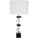 Anita 30 inch 40.00 watt Gold/Black/White Table Lamp Portable Light