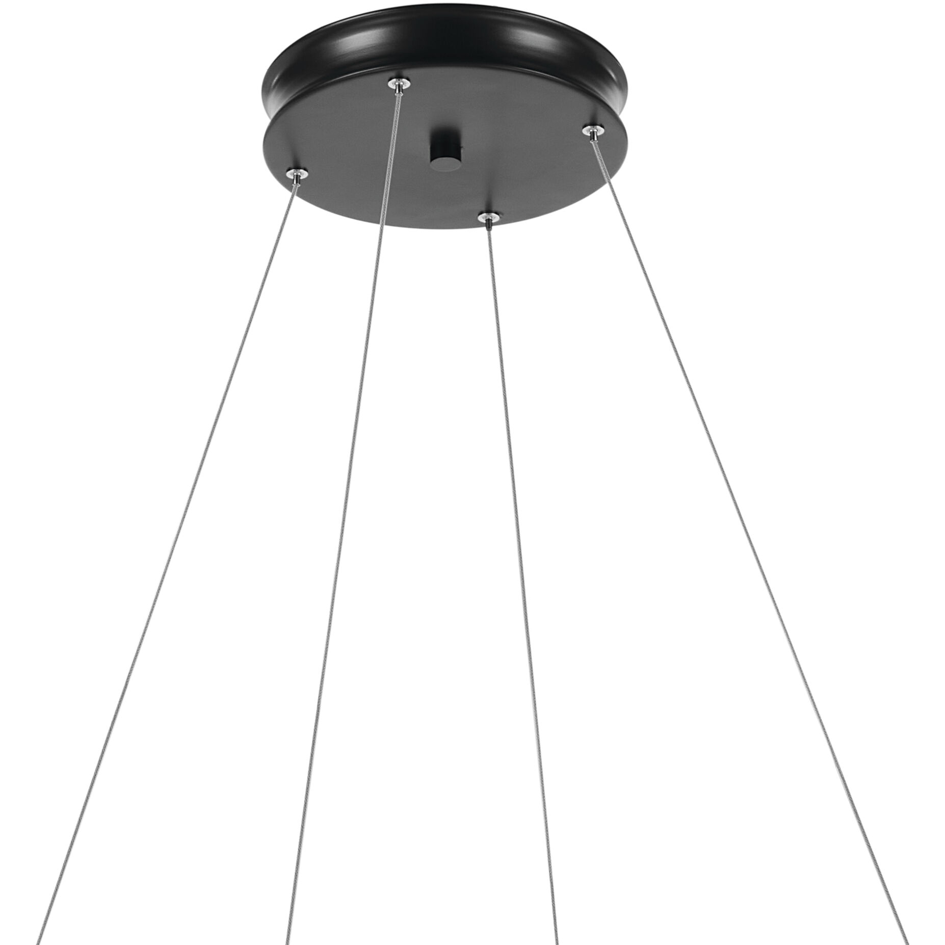 Larousse LED Black Chandelier Ceiling Light