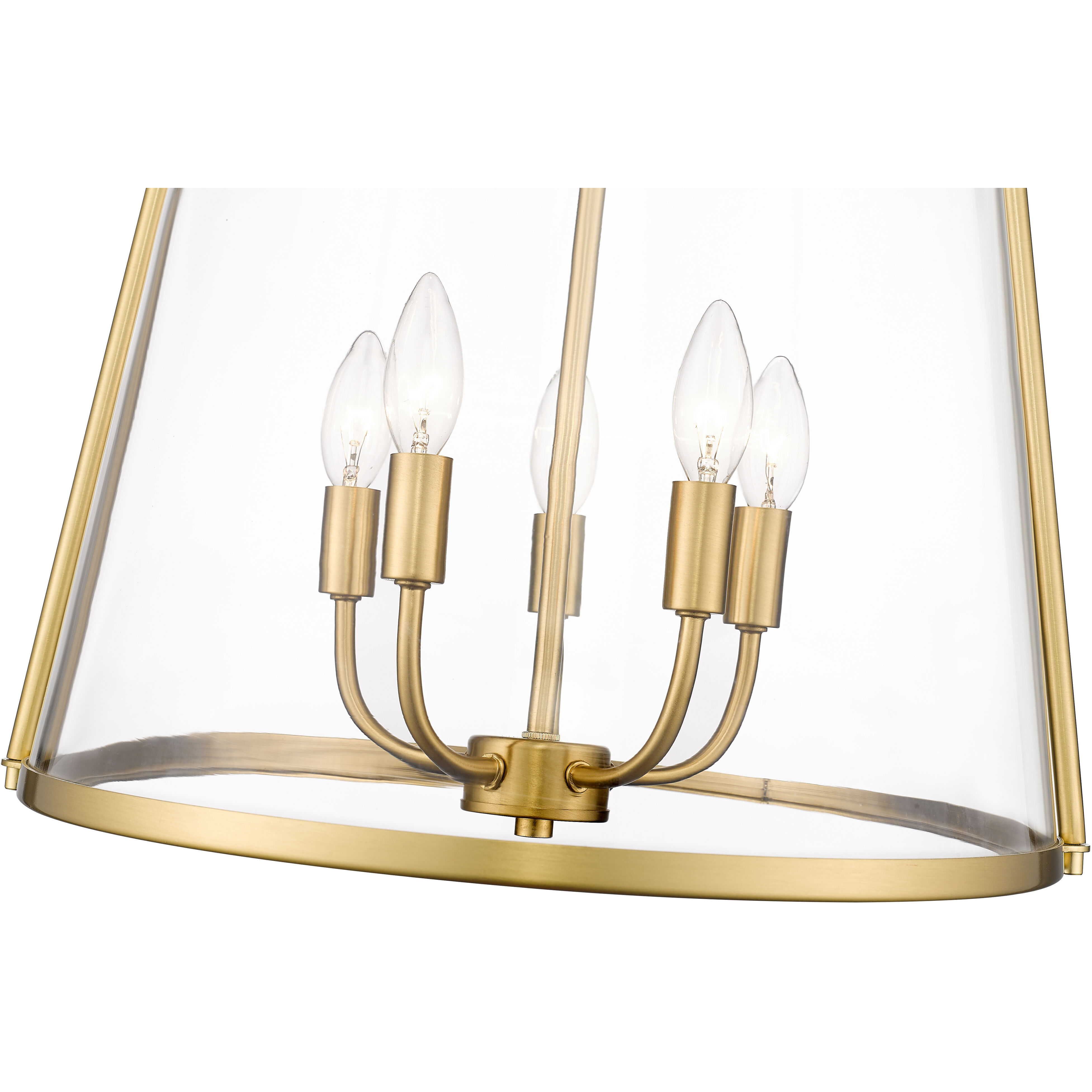 Archis 5 Light 18 inch Modern Gold Pendant Ceiling Light