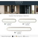 Daines LED 32.75 inch Polished Nickel Bath Bar Wall Light