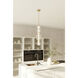 Cordel LED 8 inch Legacy Brass Mini Pendant Ceiling Light