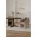 Mesto Grey Rolling Dining Chair