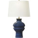 TOB by Thomas O'Brien Nova 27.63 inch 75 watt Mix Blue Brown Table Lamp Portable Light