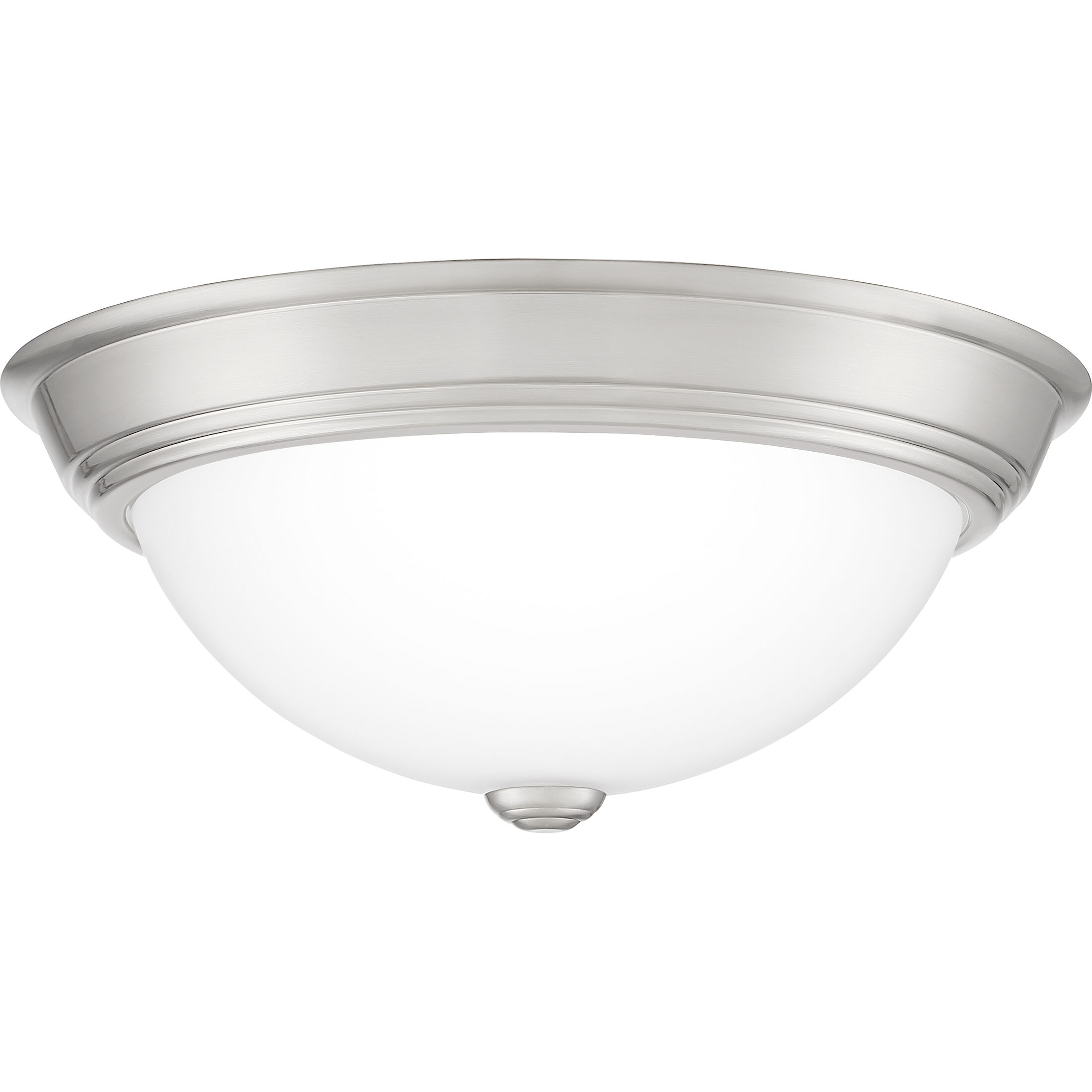 Erwin 2 Light 13 inch Brushed Nickel Flush Mount Ceiling Light