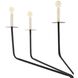 Hill Country 12 Light Matte Black Chandelier Ceiling Light