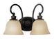 Heritage 2 Light 15 inch Oil Rubbed Bronze Wall Sconce Wall Light